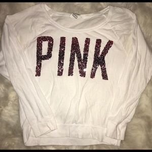 PINK Relaxed Fit Tee